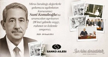 Sani Konukoğlu Anılıyor