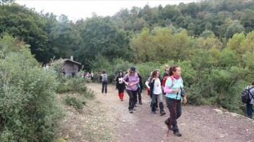 Şile'de Sarıkavak Kalesi Doğa Yürüyüşü Şenliği düzenlendi