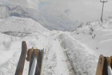 Şırnak’ta kar esareti: 19 köy ve 11 mezra yolu ulaşıma kapandı