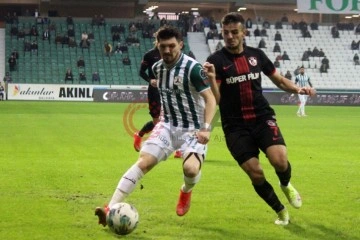 Spor Toto Süper Lig: Giresunspor: 1 - Gaziantep FK: 0 (İlk yarı)