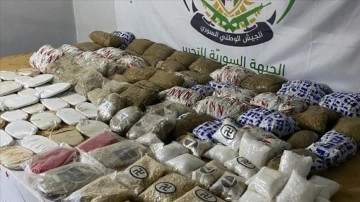 Suriye Milli Ordusu, Esed rejiminin uyuşturucu trafiğine darbe vurdu