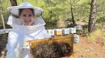 Tekstil mühendisi kadın mesleğini bırakıp arıcı oldu