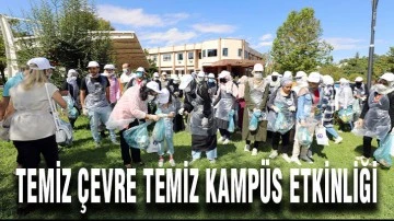 TEMİZ ÇEVRE TEMİZ KAMPÜS ETKİNLİĞİ