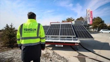 TEMSAN'ın geliştirdiği mobil araçlar, çiftçilere temiz kaynaklardan enerji sağlayacak