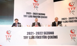 TFF 1'inci Lig'de 2021-2022 sezonu fikstürü çekildi