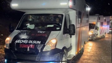 TRT ve paydaş yapımcılarından afet bölgesine yardım kampanyası düzenlendi