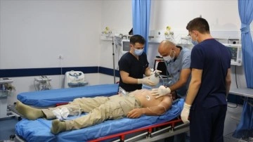 TSK Trablus'taki tam donanımlı hastanede Libyalı güvenlik personeline sağlık hizmeti veriyor