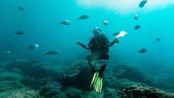 Turizm merkezi Alanya dalış tutkunlarının adresi oldu