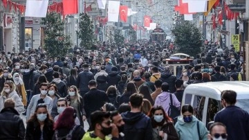 Türkiye'nin nüfusu 84 milyon 680 bini geçti