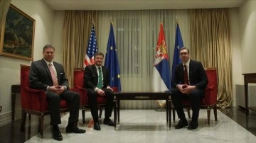 Vucic, ABD Batı Balkanlar ve AB Belgrad-Priştine Diyaloğu Özel Temsilcileriyle görüştü