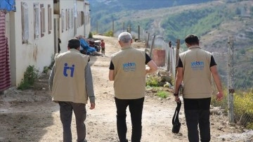 Yetim Vakfı Suriye'deki çalışmalarını sürdürüyor
